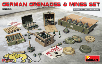 German Grenades and Mines - 1/35