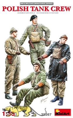 Polish Tank Crew - 1/35