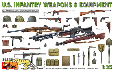 US Infantry Weapons & Equipment - 1/35