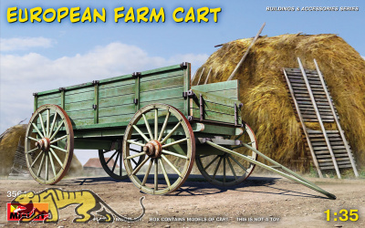 European Farm Cart - 1/35
