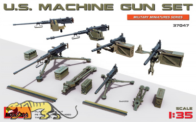 US Machine Gun Set - 1/35