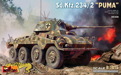 Sd.Kfz. 234/2 Puma - 1:35