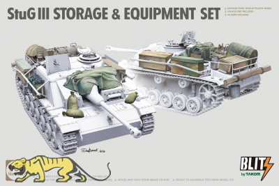 StuG III Gepäck & Ausrüstung - Set / Storage & Equipment Set - 1:35