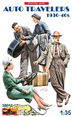 Auto Travelers - 1930 - 1940s - 1/35