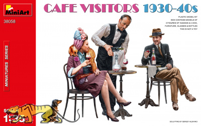 Cafe Visitors - 1930 - 1940s - 1/35