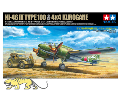 Ki-46 III Type 100 & 4x4 Kurogane - 1/48