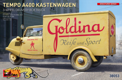 Tempo A400 Kastenwagen - 3 Rad LKW - 1:35