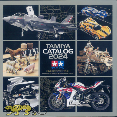 Hartschaumplatte / Werbetafel Tamiya 64451 - Katalog 2024