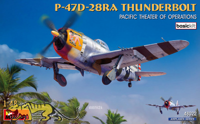 P-47D 28RA - Thunderbolt - Pacific Theatre of Operations - Basic Kit - 1:48