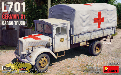 L701 Deutscher 3t LKW - 1:35