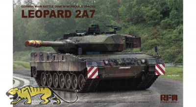 Leopard 2A7 with workable Tracks - German Main Battle Tank - 1/35