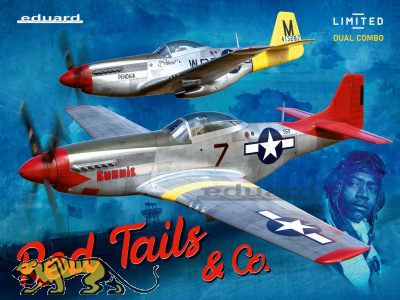 Red Tails & Co - P-51D Mustang - Dual Combo - 1:48