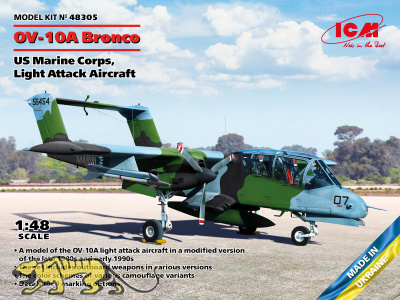 OV-10A Bronco - US Marine Corps - Light Attack Aircraft - 1:48