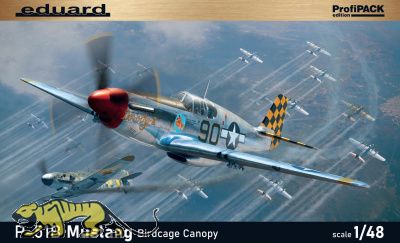 P-51B Mustang - Birdcage canopy - Profipack - 1:48