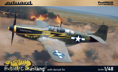 P-51B / C Mustang - with dorsal fin - Profipack - 1:48