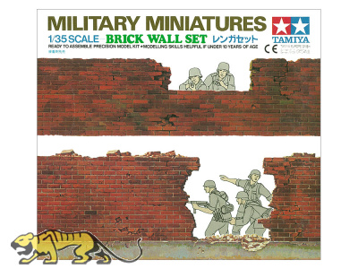 Brick Wall Set - Second Choice - 1/35