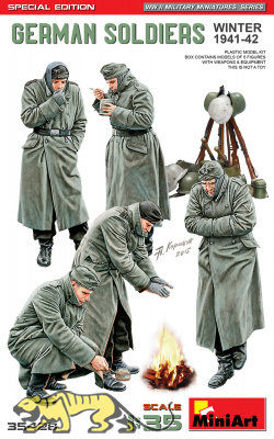 German Soldiers Winter 1941 - 1942 - Special Edition - 1/35