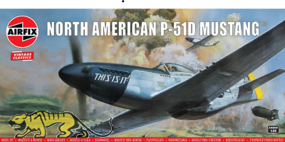 North American P-51D Mustang - 1:24