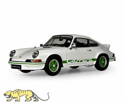 Porsche 911 RS 2.7 - White / Green - 1/8