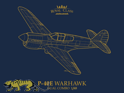 P-40E Warhawk - Dual Combo - Royal Class - 1/48