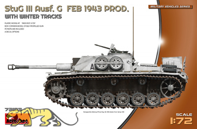 Sturmgeschütz III Ausf. G - Februar 1943 - with Winter Tracks - 1/72