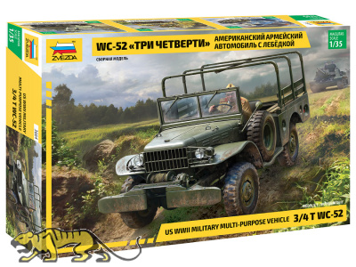 WC-52 - US 3/4t Military Multipurpose Vehicle - 1/35