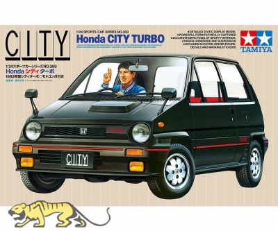 Honda City Turbo mit Scooter - 1:24