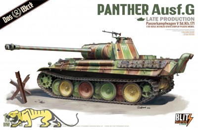 Panther Ausf. G - späte Produktion - Super Blitz - 1:35