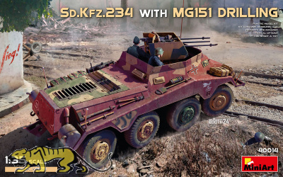 Sd.Kfz. 234 - with MG151 Drilling - 1/35