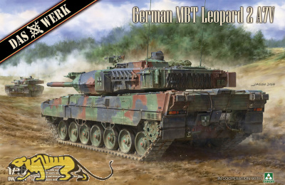 Leopard 2A7V - German Main Battle Tank (MBT) - 1/16