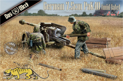 German 7,5cm Pak 40 - mid / late - 2in1 - 1/16