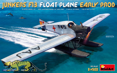 Junkers F13 Float Plane - early Production - 1/48