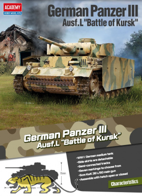 Panzer III Ausf. L - Battle of Kursk - 1:35