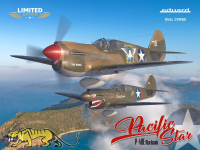 PACIFIC STAR - P-40E Warhawk - Dual Combo - Limited Edition - 1:48