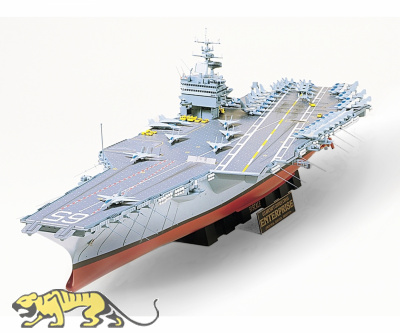 US Aircraft Carrier CVN-65 - USS Enterprise - US Navy Flugzeugträger - B-Ware - 1:350