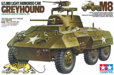 US M8 - Light Armored Car - Greyhound - Second Choioce - 1/35