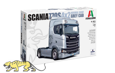 Scania S770 4x2 Normal Roof - Grey Cab - 1:24