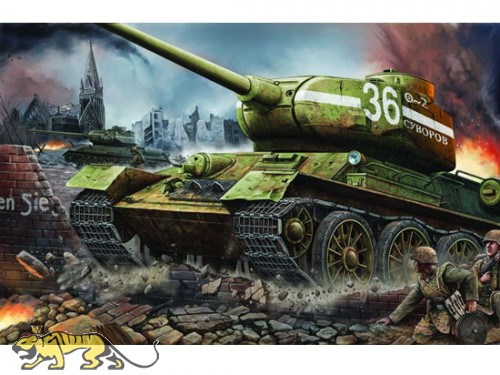 T-34/85 Modell 1944 Factory No. 183 - 1:16