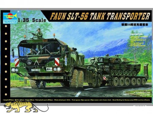 German Bundeswehr Tank Transport Faun SLT-56 - Elefant - 1/35