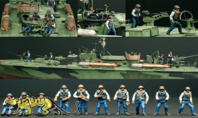 PT Boat Crew - 1/35