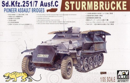 Sd.Kfz. 251/7 Ausf. C - Sturmbrücke - 1:35