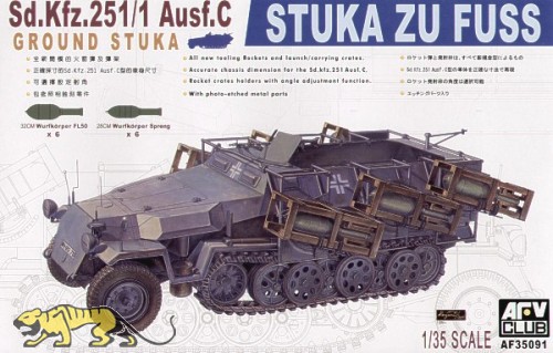 Sd.Kfz. 251/1 Ausf. C - Stuka zu Fuß - 1:35