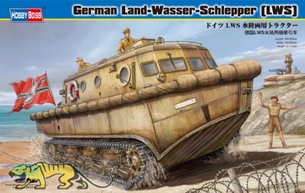 Deutscher Land-Wasser-Schlepper (LWS) frühe Produktion - 1:35