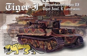 Tiger I Ausf. E - späte Produktion - 1:35