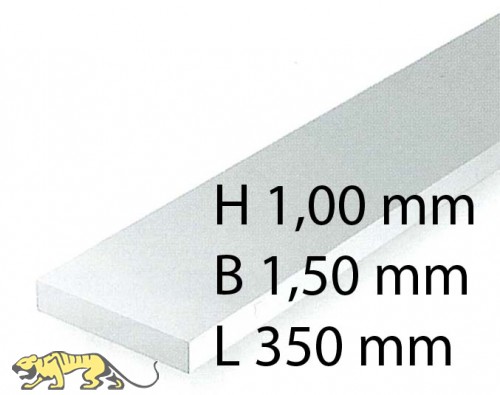 Plastic-Stripes - 1,00 x 1,50 x 350 mm (10 Pcs.)