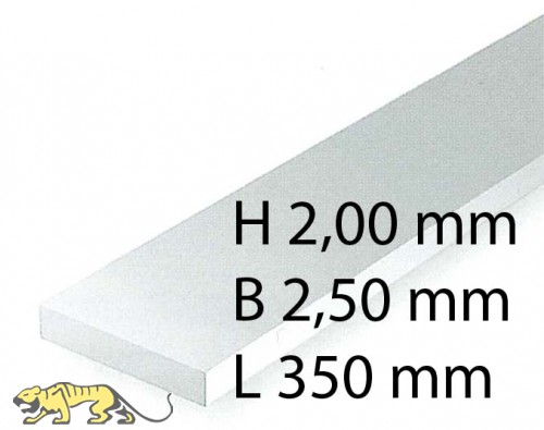 Plastic-Stripes - 2,00 x 2,50 x 350 mm (8 Pcs.)