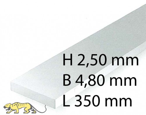 Plastic-Stripes - 2,50 x 4,80 x 350 mm (7 Pcs.)