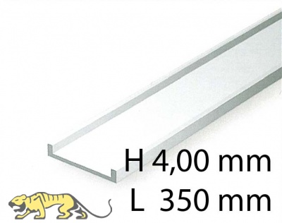 Channels - 4,00 x 350 mm (4 Pcs.)