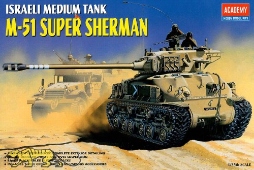 Israeli Medium Tank M-51 Super Sherman - 1/35