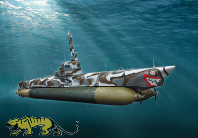 German Midget Submarine Biber - 1/35